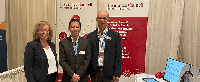 (Photo: Alexandra Cavasin, Manager of Practice & Quality Assurace; Bryan Chow, Practice & Quality Assurance Representative; Mike Wright, Practice Auditor)